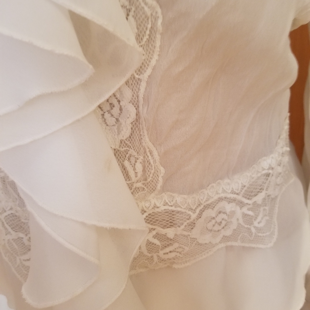 Ruffled up button down.. - Picture 2 of 4